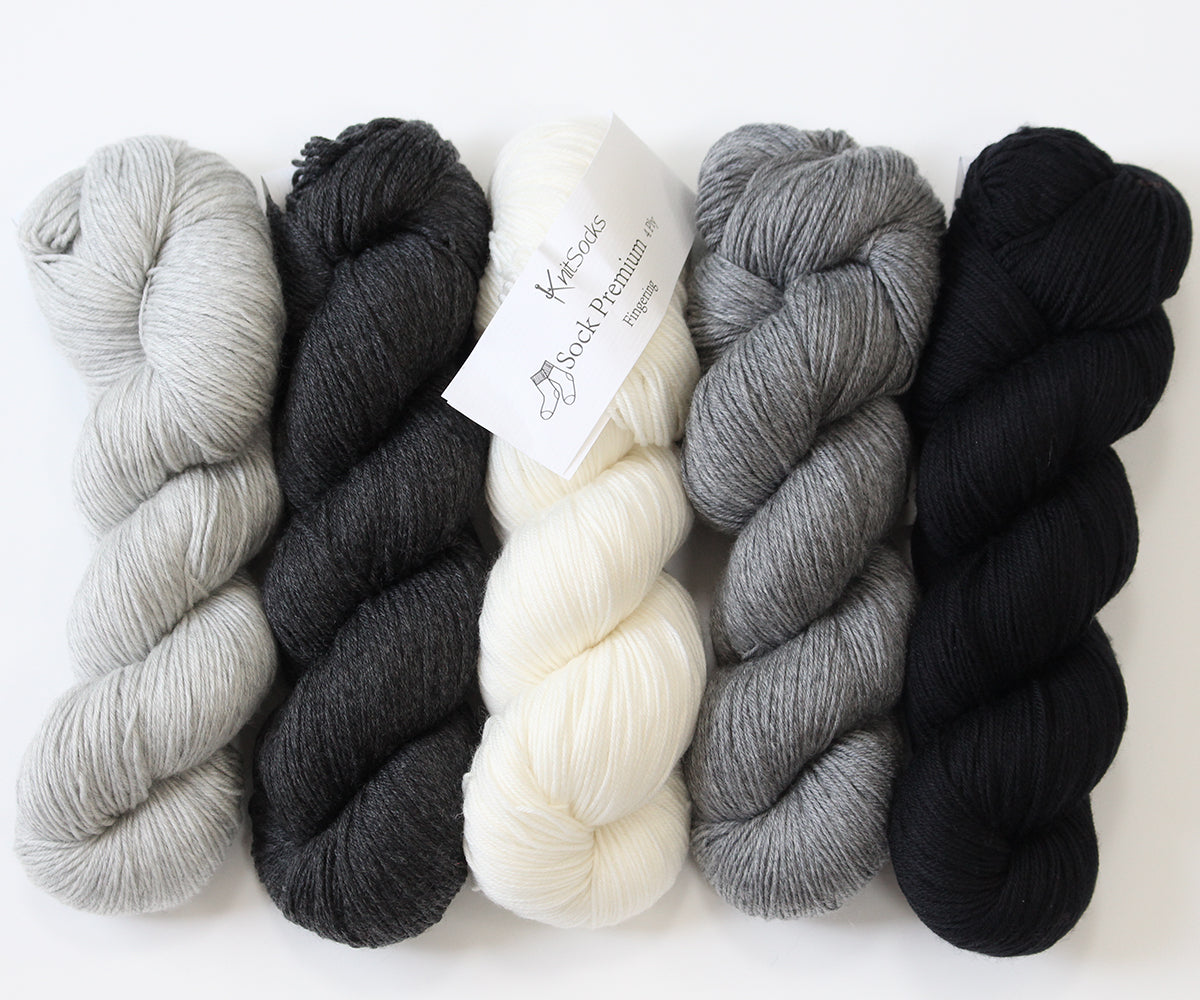 Sock Premium Fingering Colored