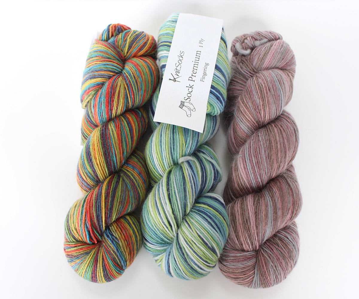 Sock Premium Fingering Self-striping