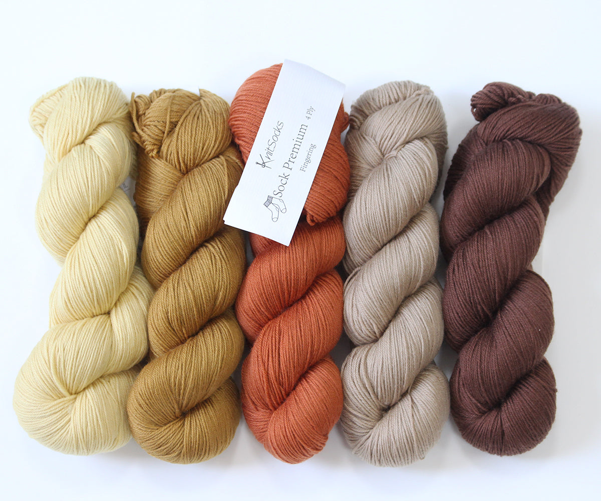 Sock Premium Fingering Colored