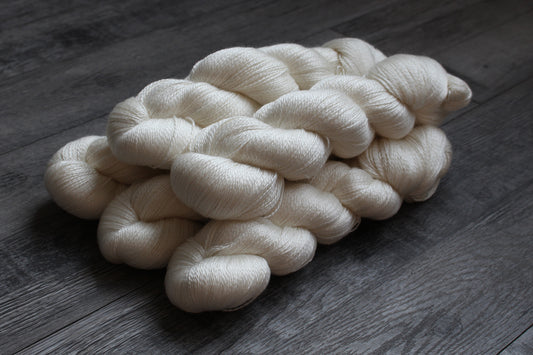 Merino Silk Lace Half &Half