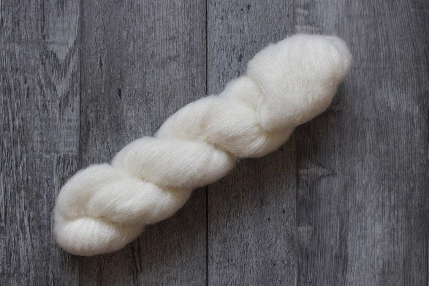 Wool Silk brushed Lace