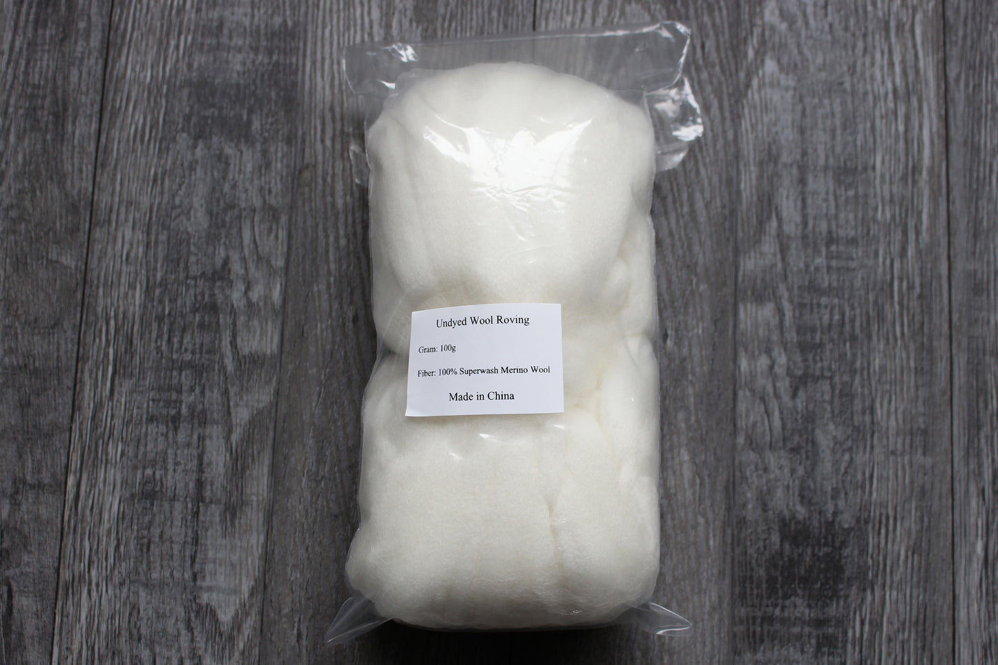 Pure Superwash Wool Roving