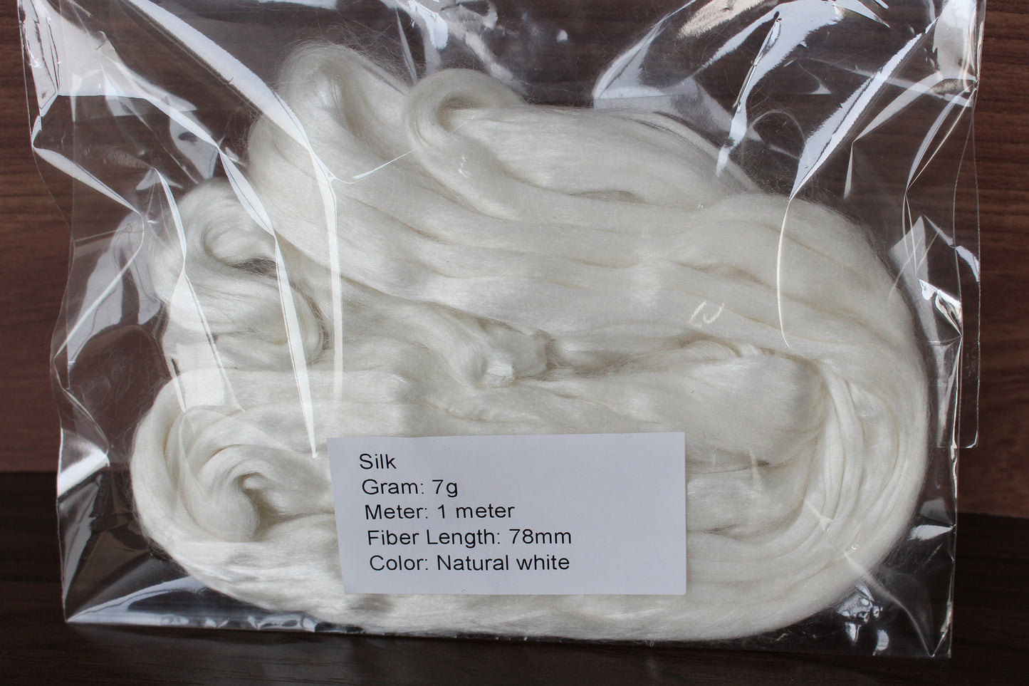 Pure Mulberry Silk Roving