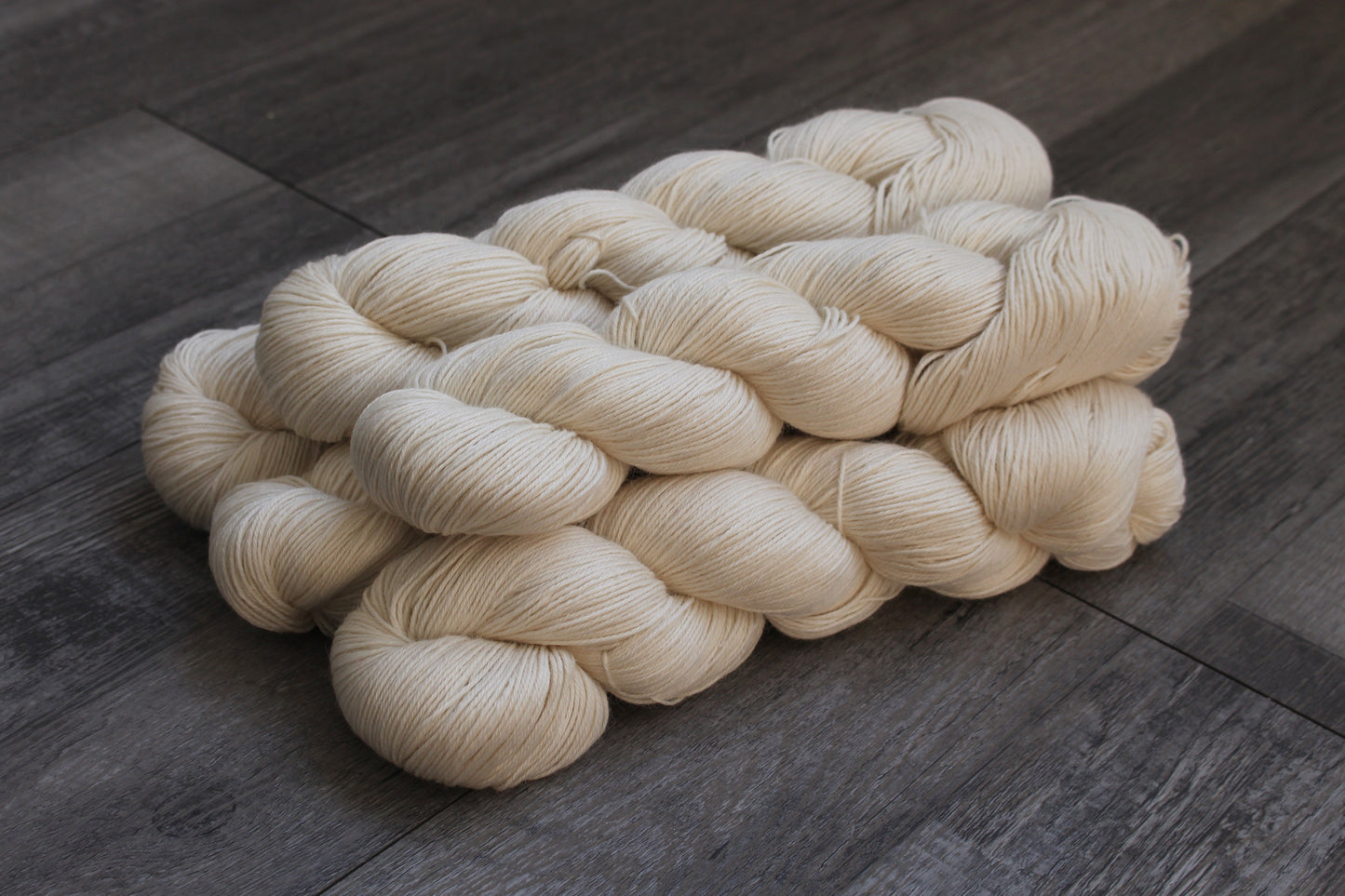 Undyed Wool Alpaca Silk Fingering