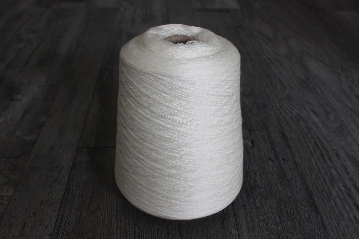 Undyed Wool Silk Cone