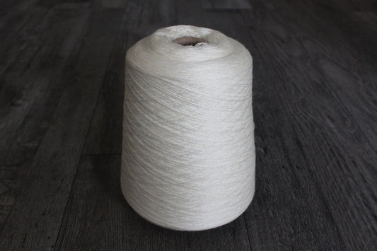 Undyed Wool Silk Cone