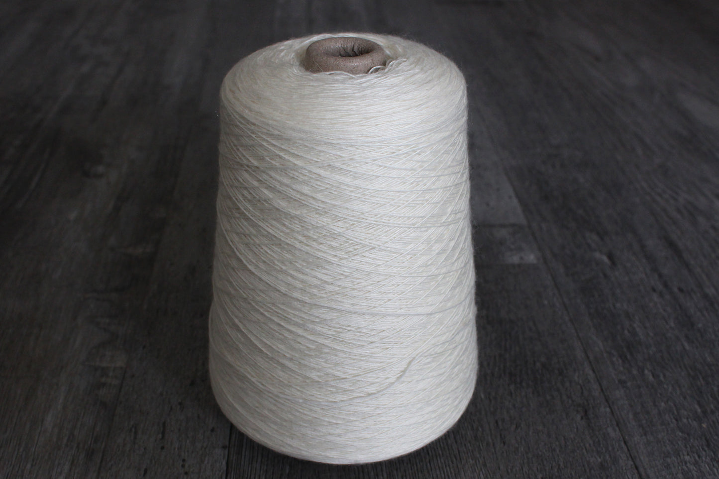 Undyed Wool Silk Cone