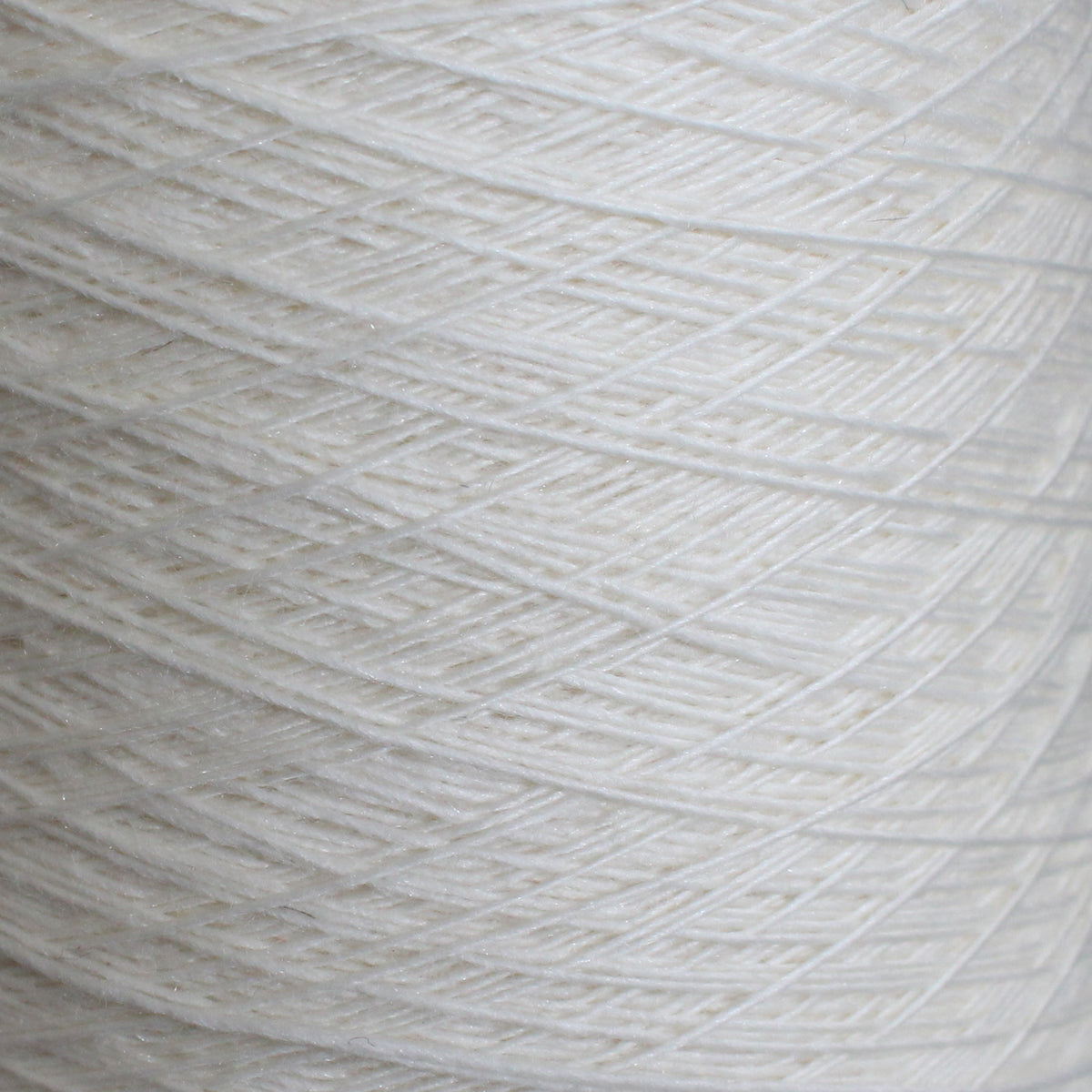 Undyed Wool Silk Cone