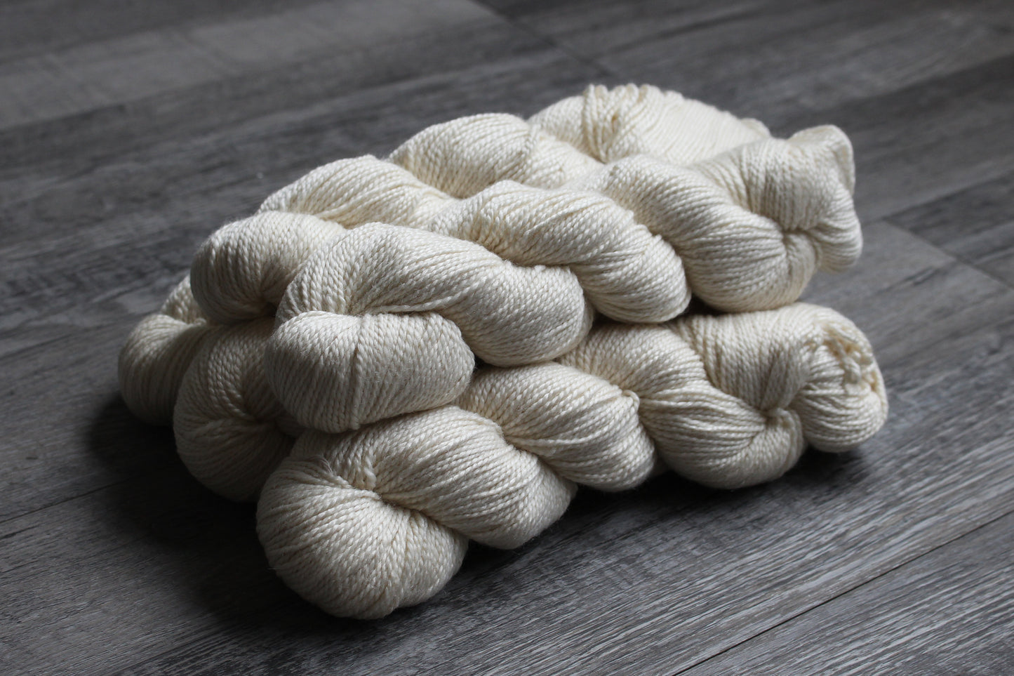Undyed Non-superwash Merino Tussah Silk
