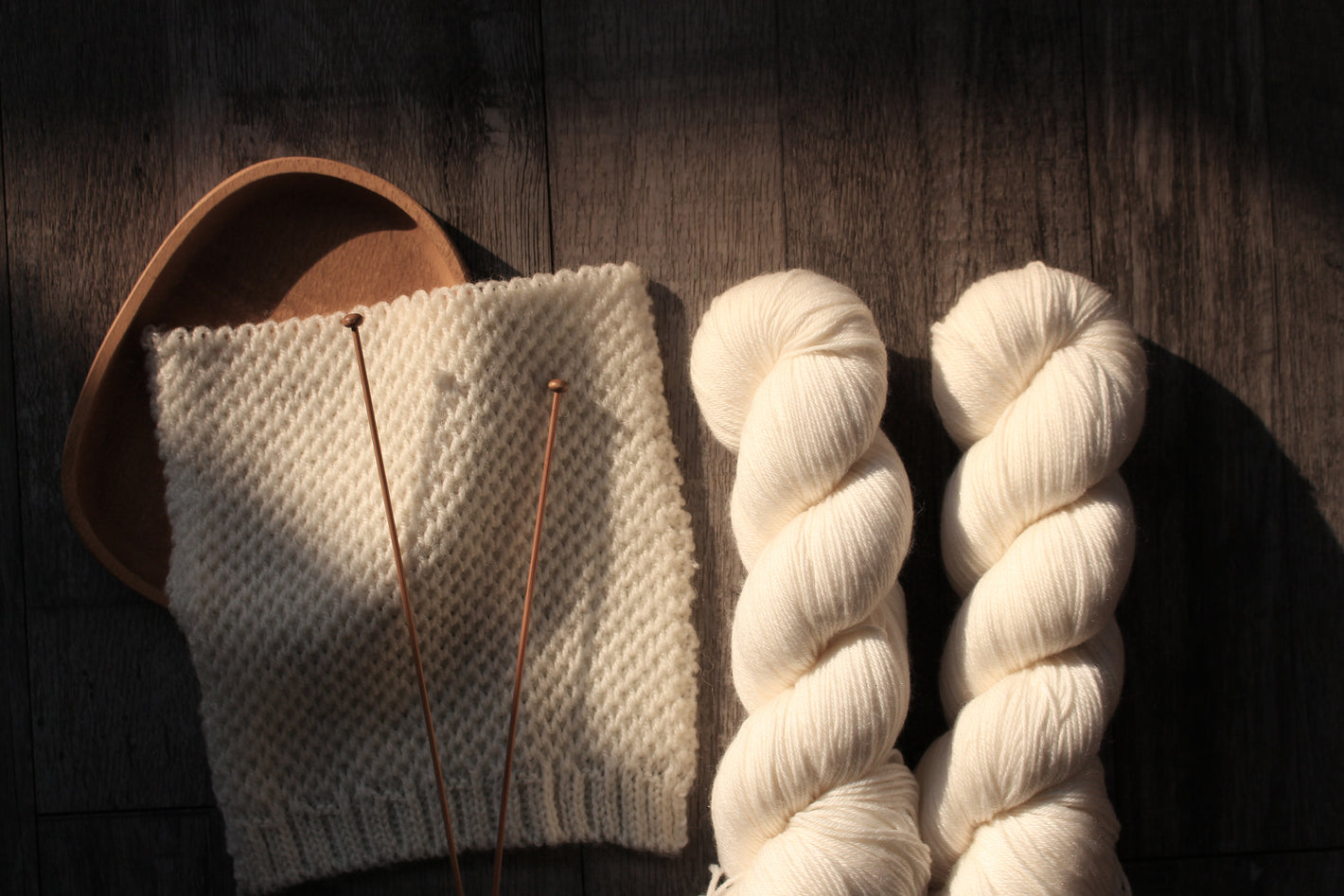 Undyed natural color yarns for hand dyeing – Merino Textiles